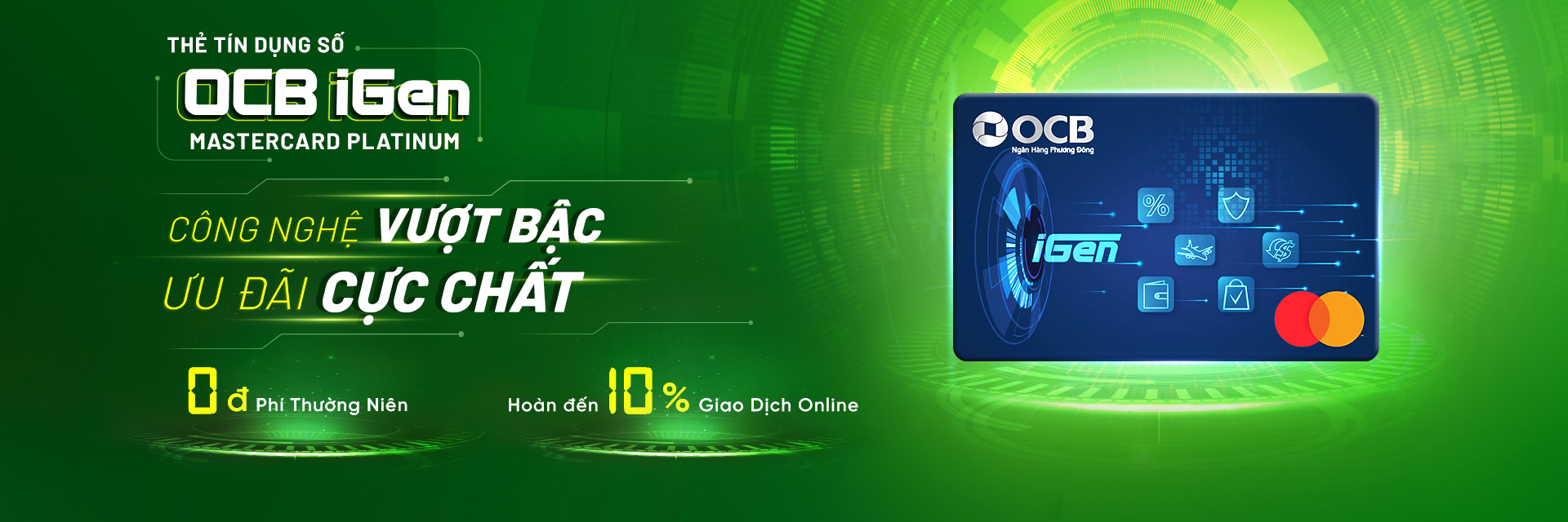 OCB iGEN MASTERCARD PLATINUM