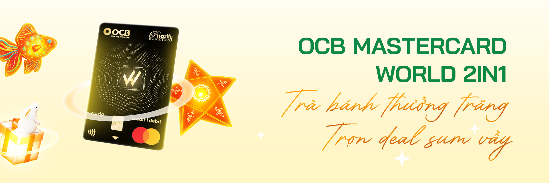 OCB MASTERCARD WORLD 2IN1