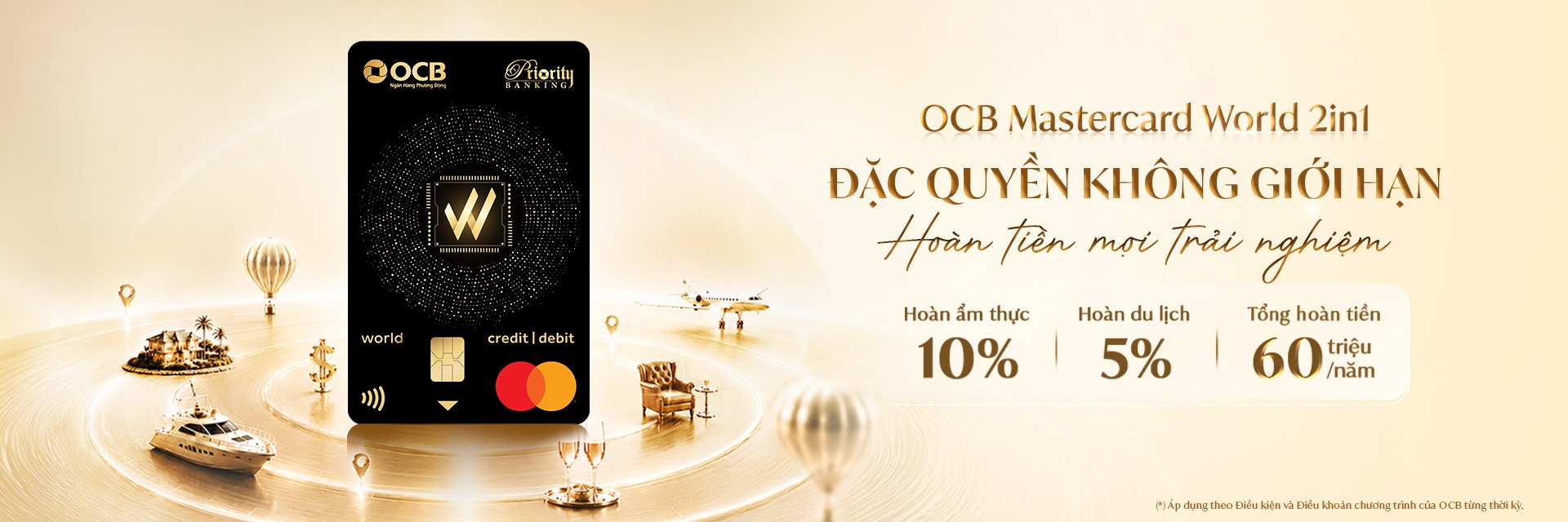 OCB MASTERCARD WORLD 2IN1