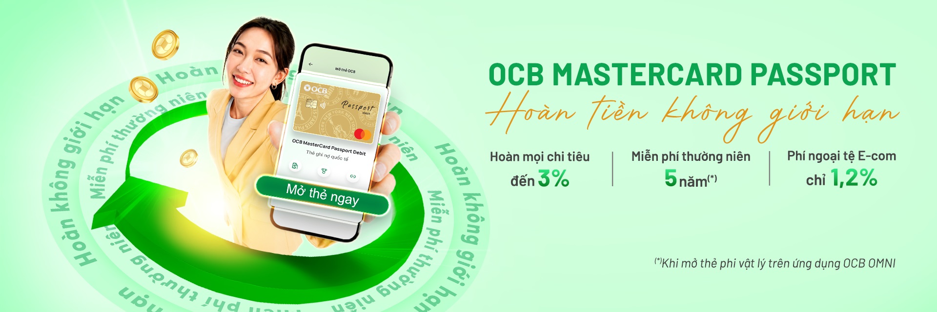 OCB MASTERCARD PASSPORT DEBIT